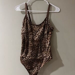Sofia by Sofia Vergara Leopard Print Bodysuit